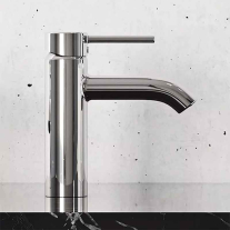 Baterie lavoar, Kludi, Bozz 100, fără ventil, crom